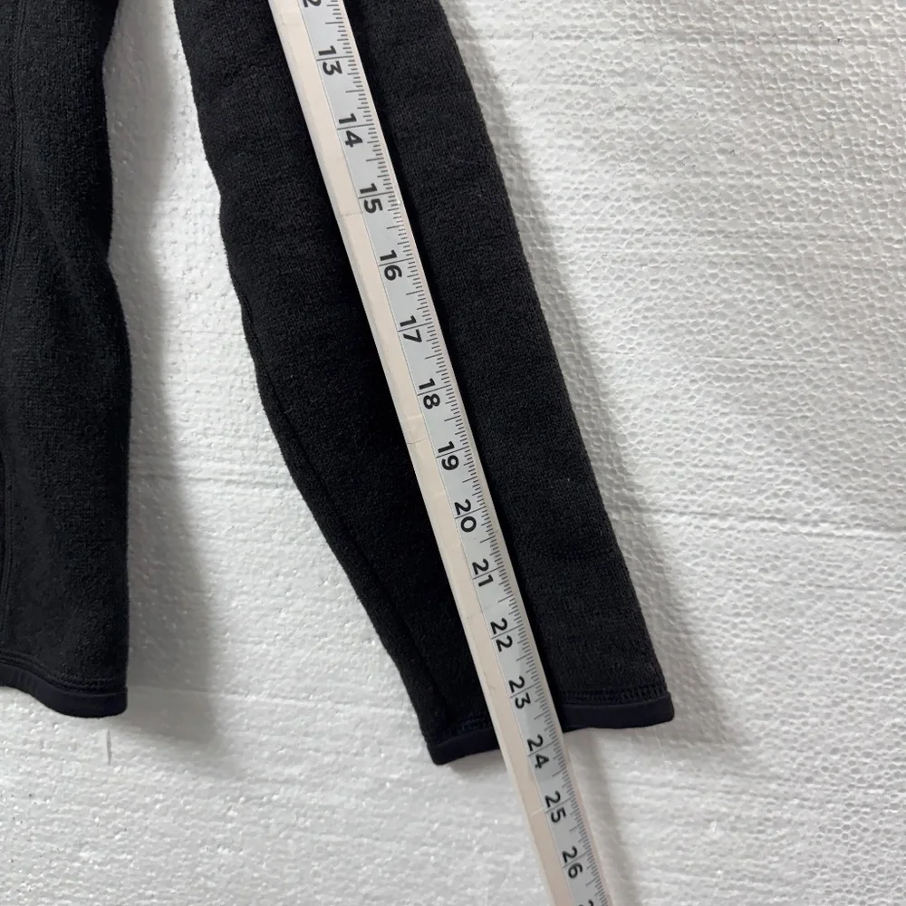 Patagonia Women Better Sweater 1/4-Zip Fleece Black Size M Warm Outdoor Pullover